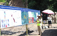 International delegates inspect UXO clearance efforts in Laos